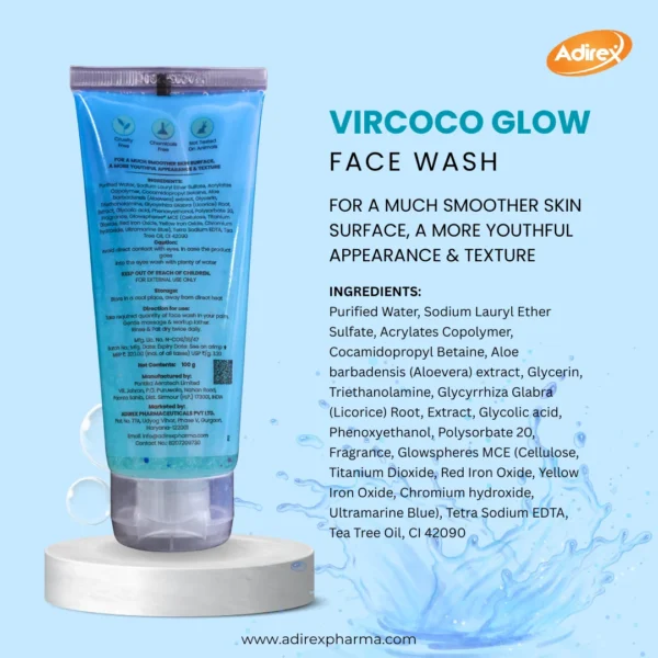 Vircoco Glow Face Wash - Image 2